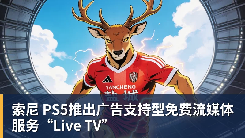 索尼 PS5推出广告支持型免费流媒体服务“Live TV” 索尼 PS5推出广告支持型免费流媒体服务“Live TV”